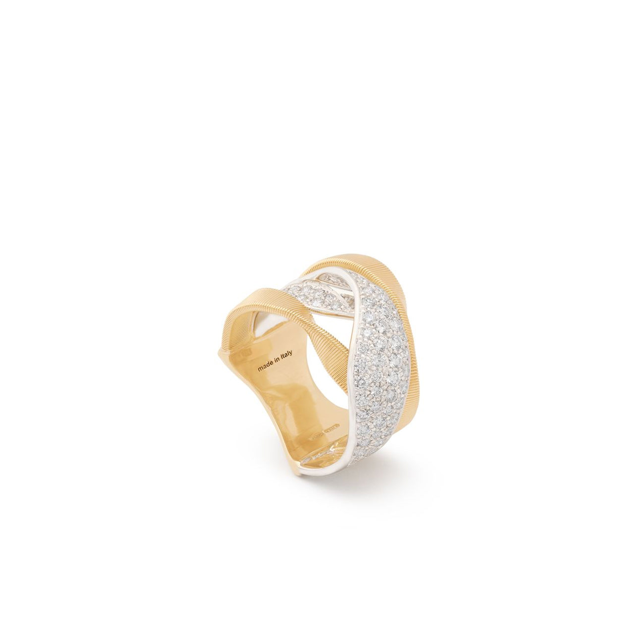 Marco Bicego Marrakech Couture 3-Strand Twist Diamond Ring