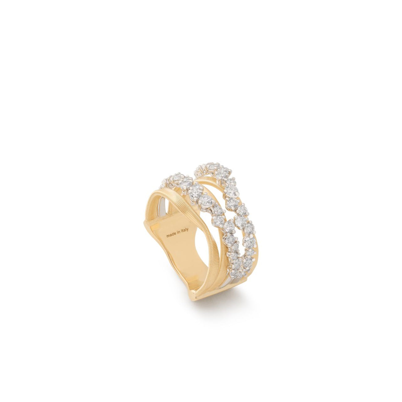 Marco Bicego Marrakech Couture 5-Strand Twist Diamond Ring