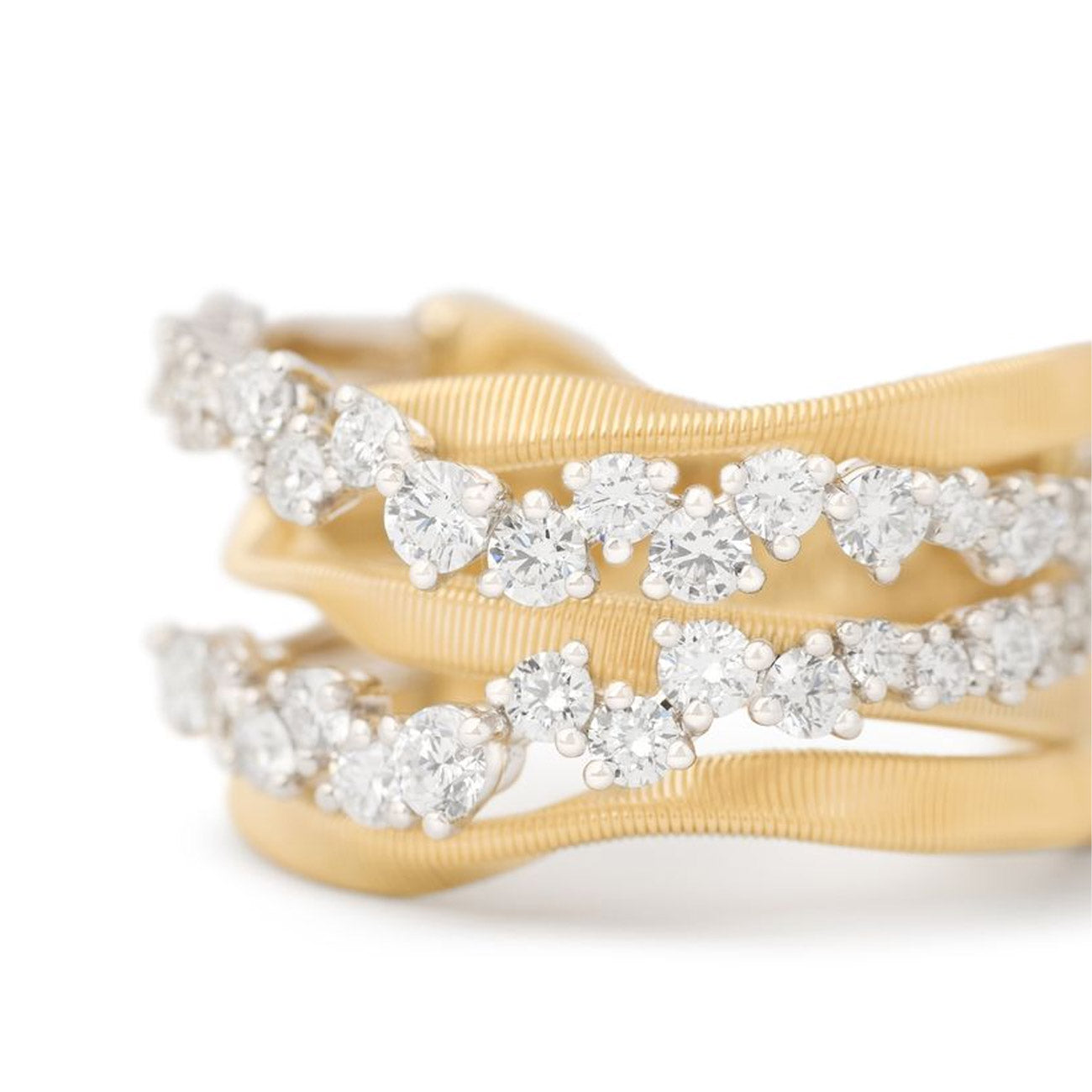 Marco Bicego Marrakech Couture 5-Strand Twist Diamond Ring