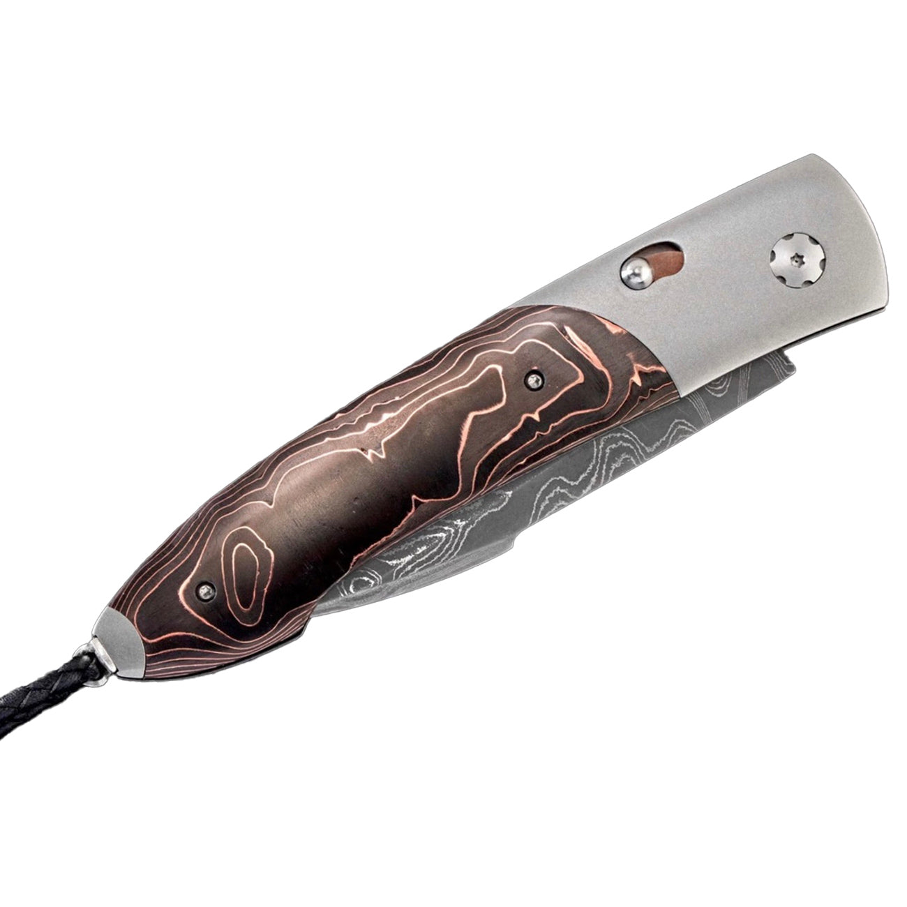 William Henry Bolt Black Max Pocket Knife