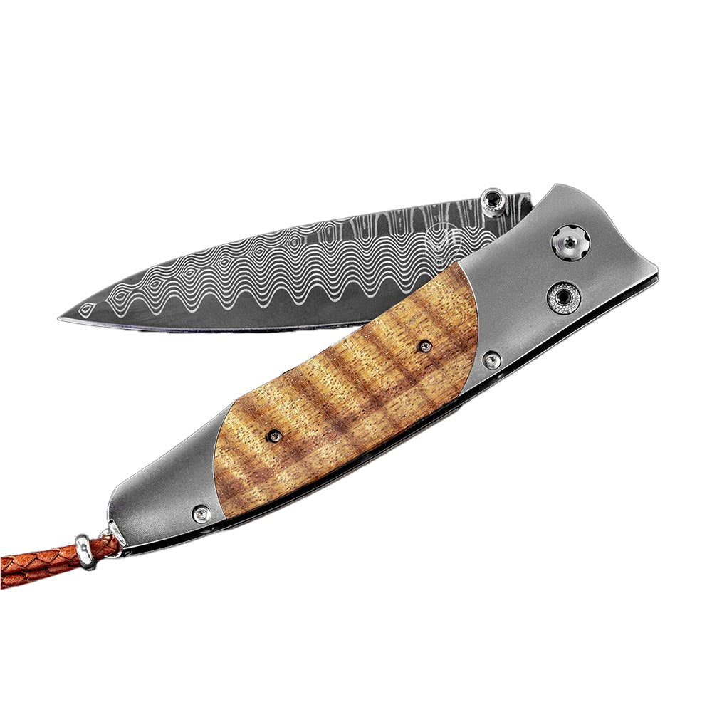 William Henry Gentac Koa Pocket Knife