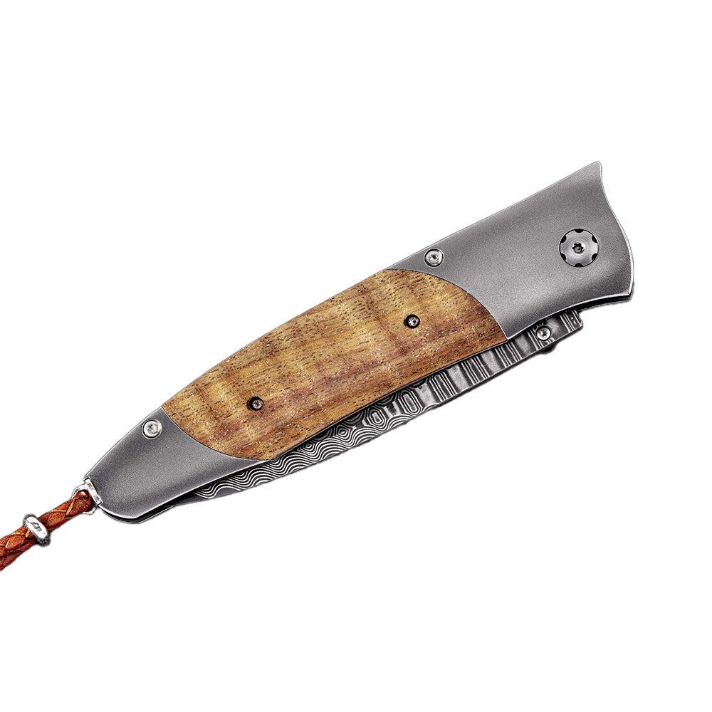 William Henry Gentac Koa Pocket Knife
