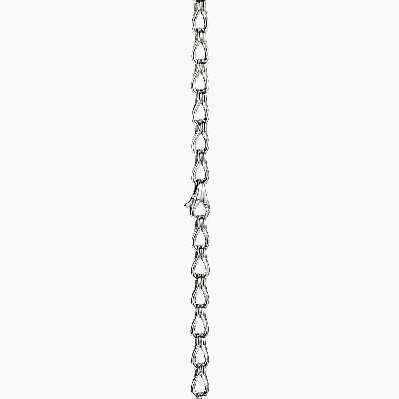 John Hardy Surf Pearl Station Silver Necklace
