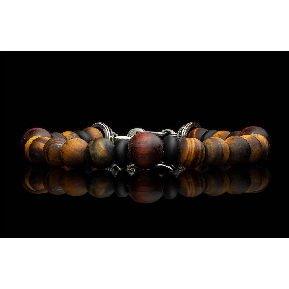 William Henry Dragon Fire II Beaded Bracelet