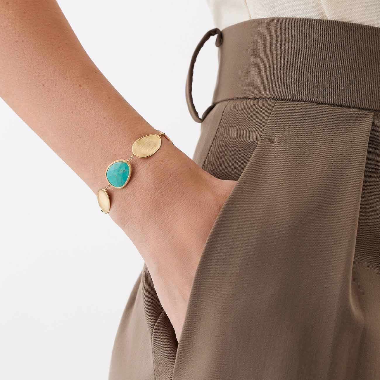 Marco Bicego Lunaria Turquoise Bracelet