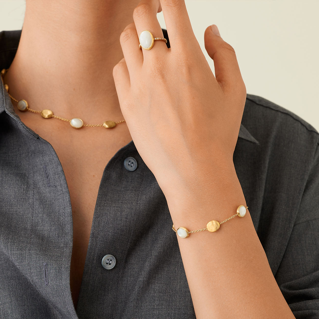 Marco Bicego Siviglia Mother of Pearl Bracelet