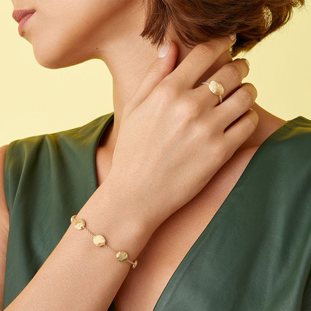Marco Bicego Siviglia Yellow Gold Station Bracelet