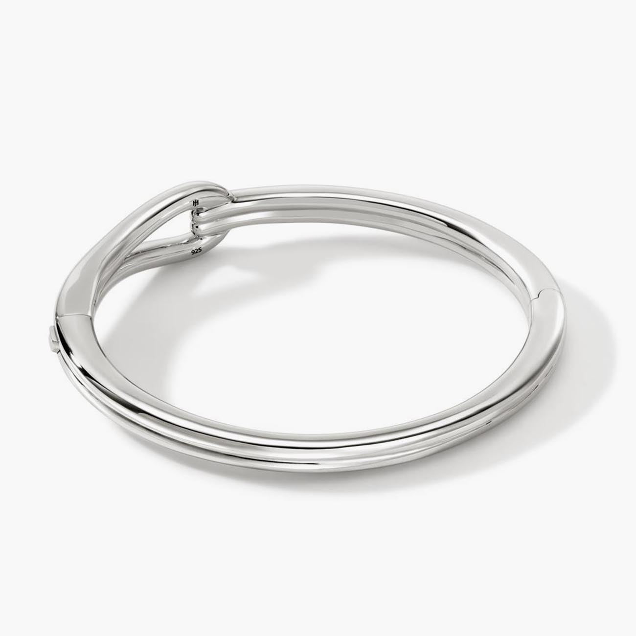 John Hardy Surf Silver Hinged Bangle