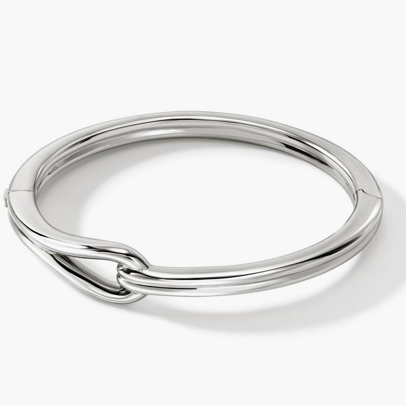 John Hardy Surf Silver Hinged Bangle