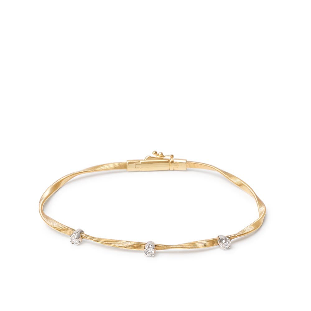 Marco Bicego Marrakech Two-Tone Gold Diamond Bracelet