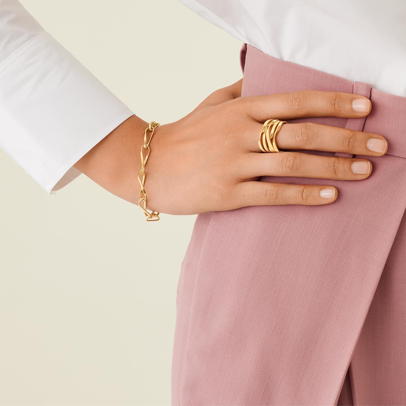 Marco Bicego Marrakech Onde Twisted Link Bracelet