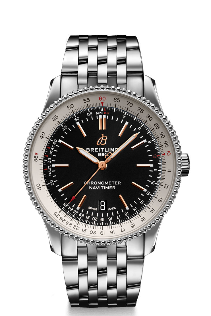 Breitling Navitimer Automatic with a Black Dial — 41mm