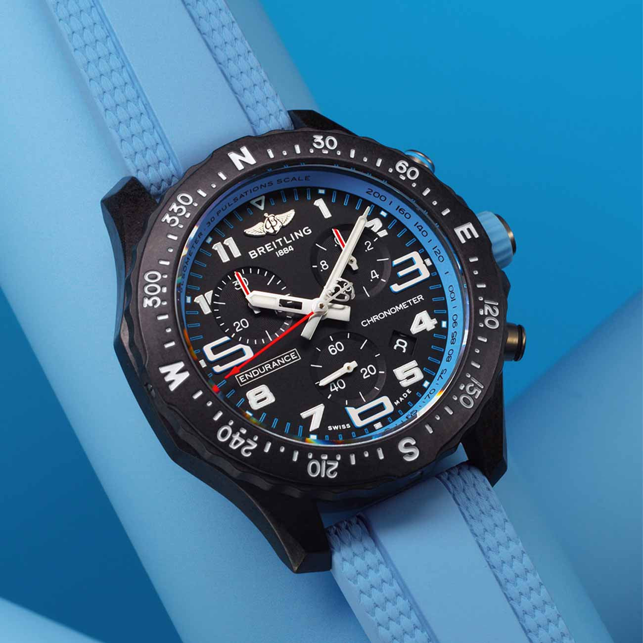 Breitling Endurance Pro Heroes 38 B83 - Baby Blue