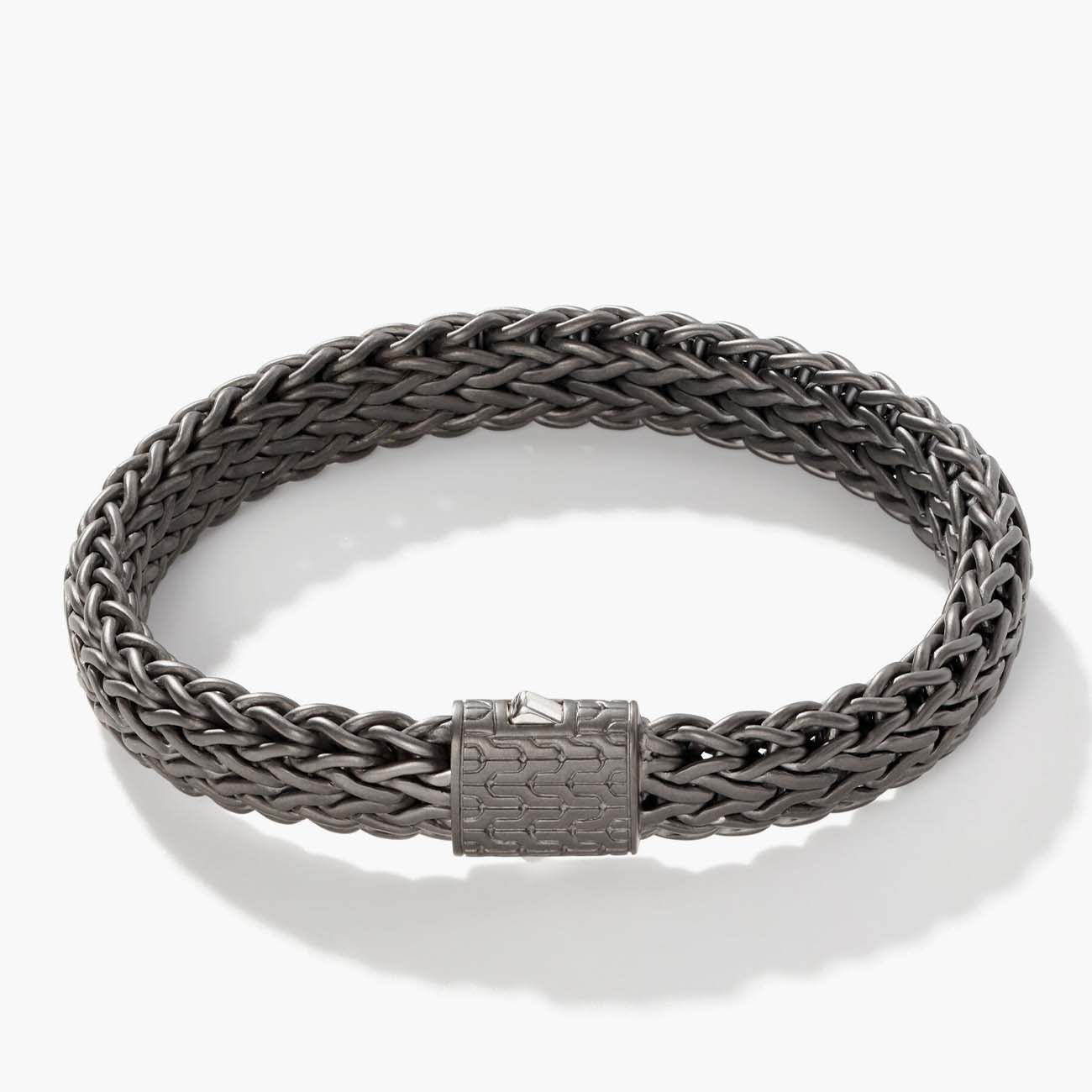 John Hardy Classic Chain Black Rhodium Icon Bracelet