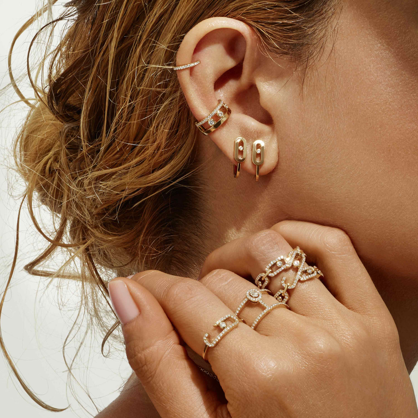 Messika Move Romane Diamond Ear Cuff