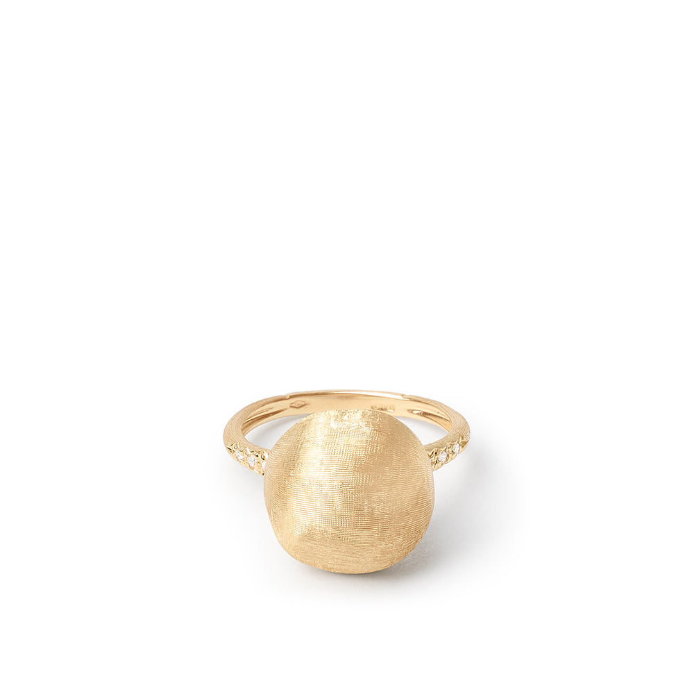 Marco Bicego Africa Boules Gold and Diamond Ring