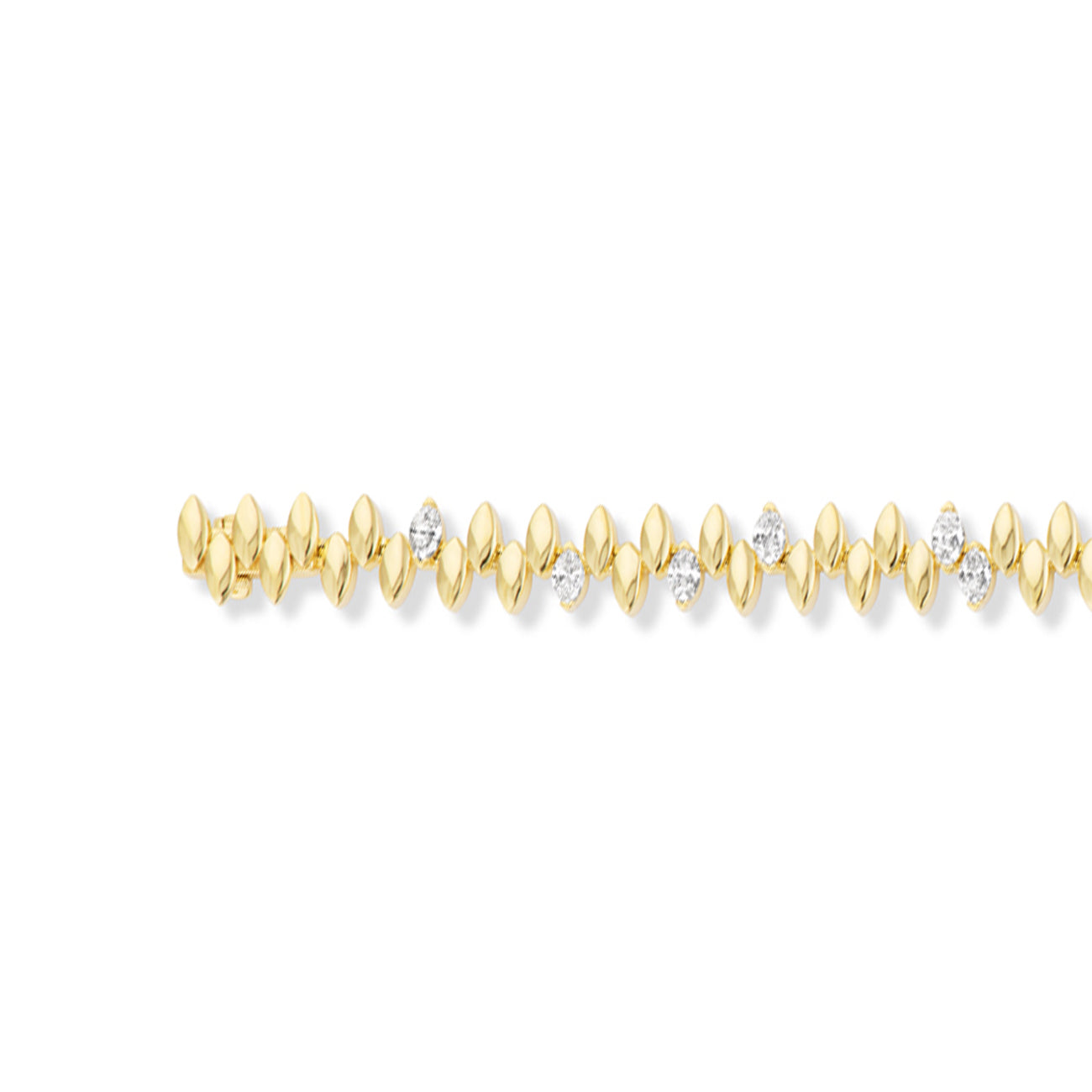 1 Carat Alternating Marquise Diamond Bracelet