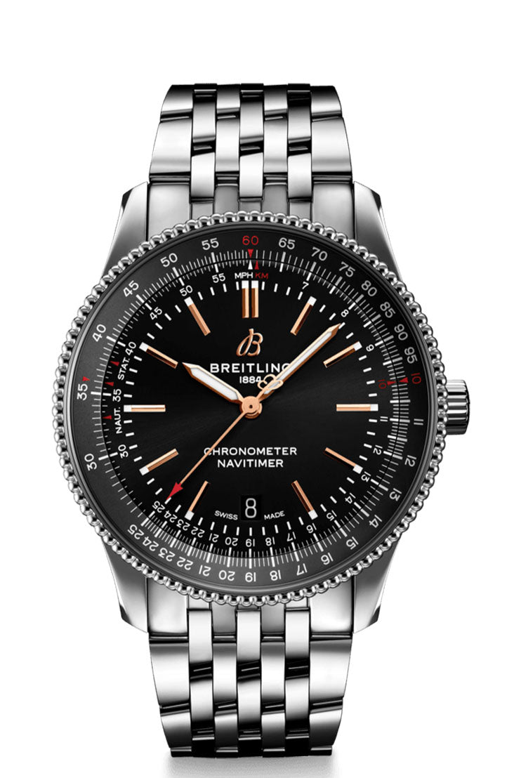 Breitling Navitimer Automatic with a Black Dial — 41mm