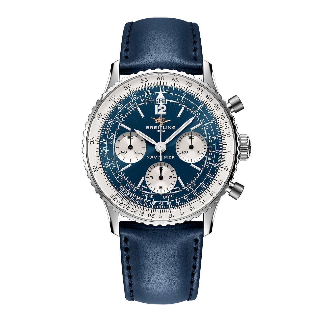 Breitling Navitimer B09 Chronograph 41 in Blue on Strap
