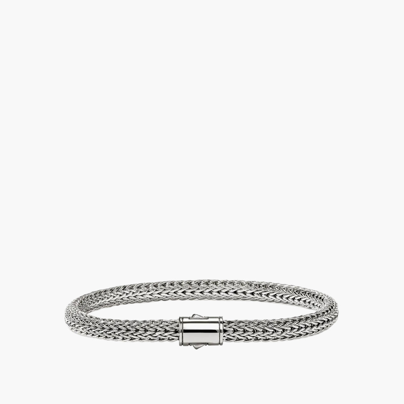 John Hardy Icon 5mm Silver Bracelet with Chain Clasp