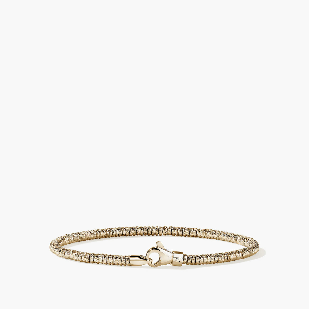 John Hardy 2.5mm Gold Heishi Bracelet
