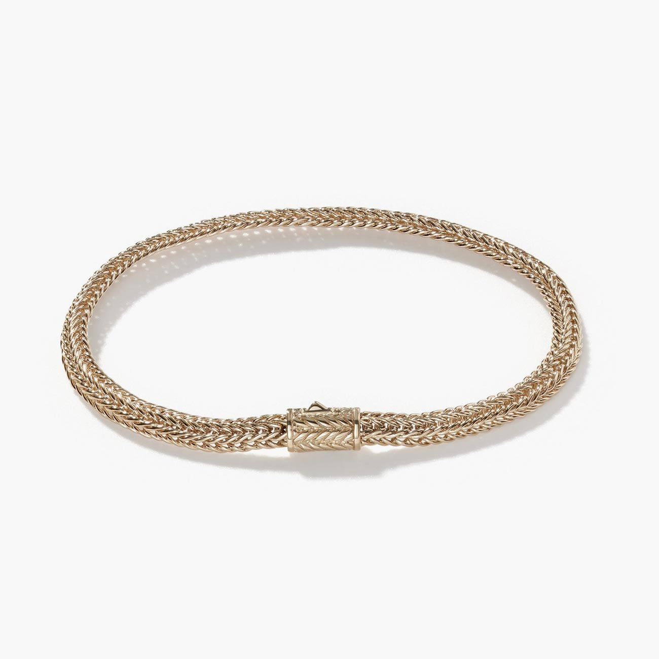 John Hardy Kami Thin Chain Bracelet in 14K Yellow Gold - 4.5mm