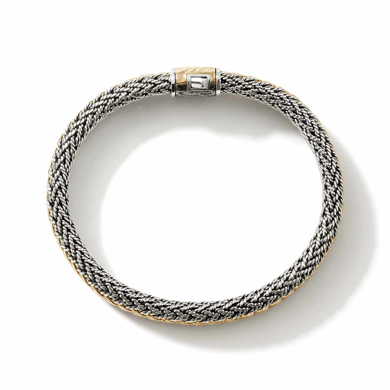 John Hardy Icon Two-Tone Reversible 8mm Bracelet