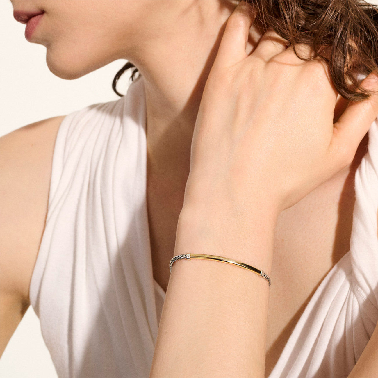 John Hardy Essentials Two-Tone 2.5mm Bracelet