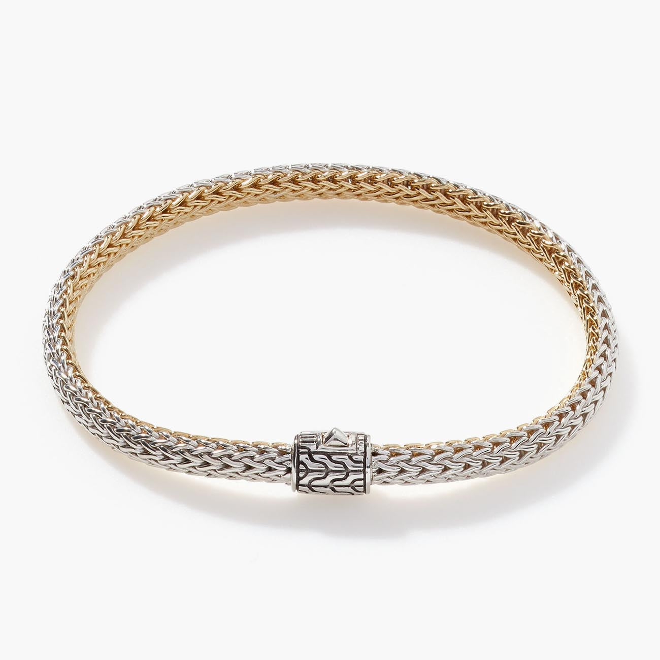 John Hardy Classic Chain Reversible Icon Diamond Bracelet
