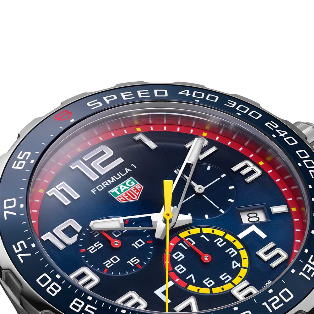 TAG Heuer x Red Bull Racing on Rubber Strap
