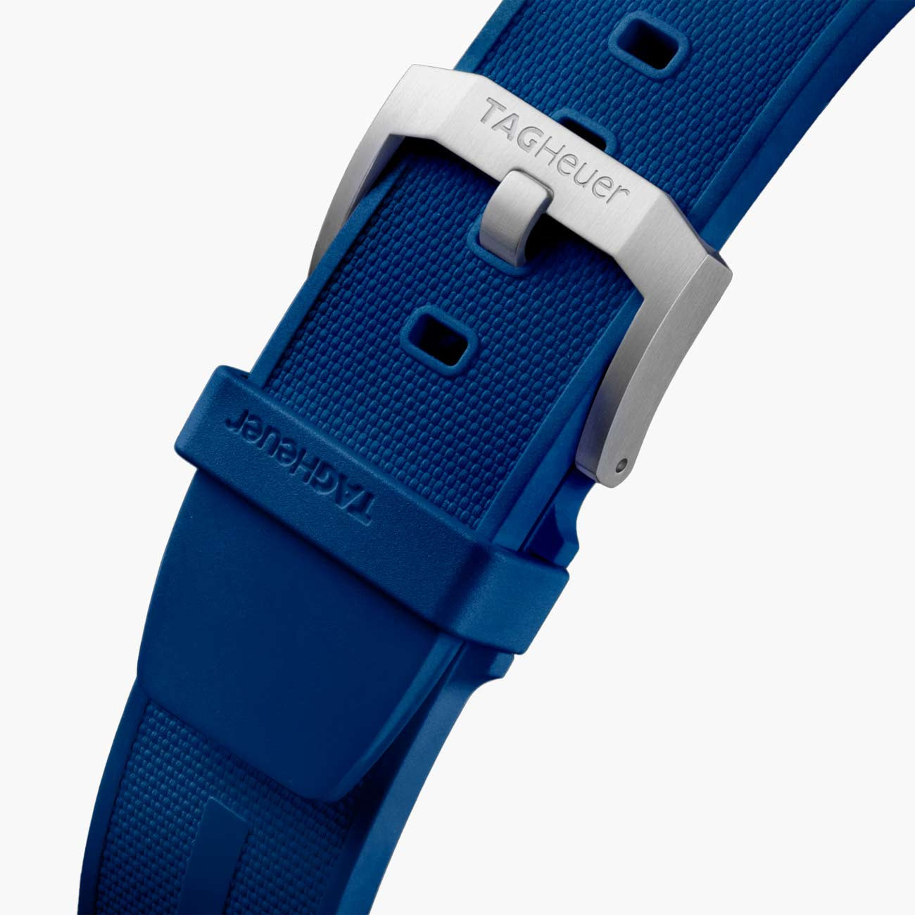 TAG Heuer Formula 1 Chronograph Quartz Blue Dial Black Bezel Rubber Strap - 43mm