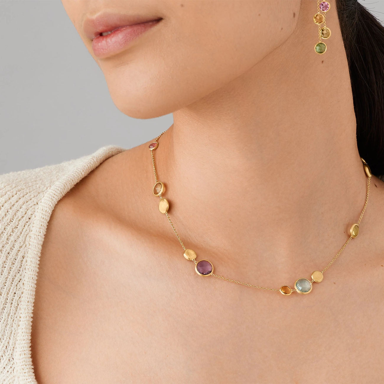 Marco Bicego Jaipur Color Mixed Gemstones 16.25