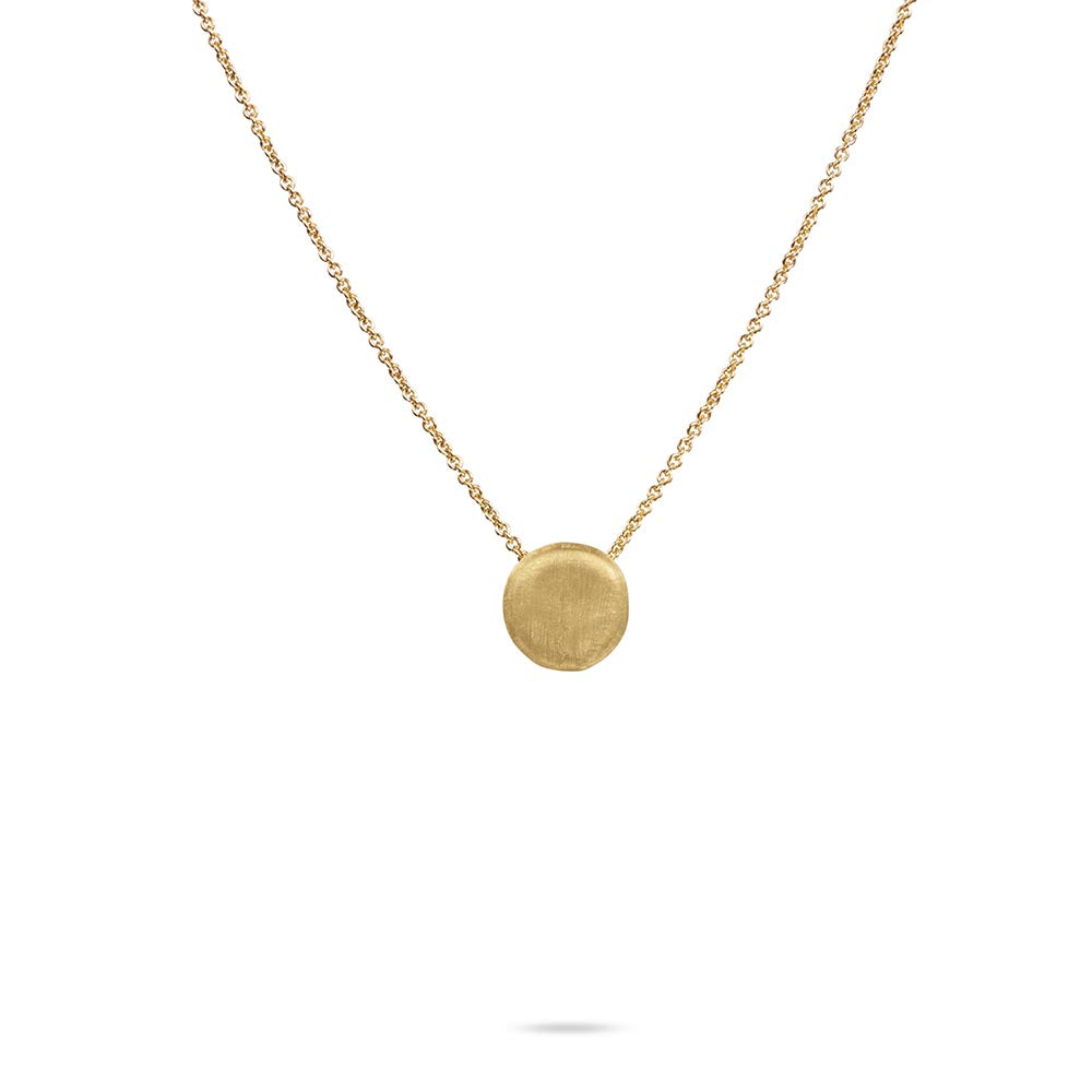 Marco Bicego Delicati Yellow Gold Round Diamond Necklace