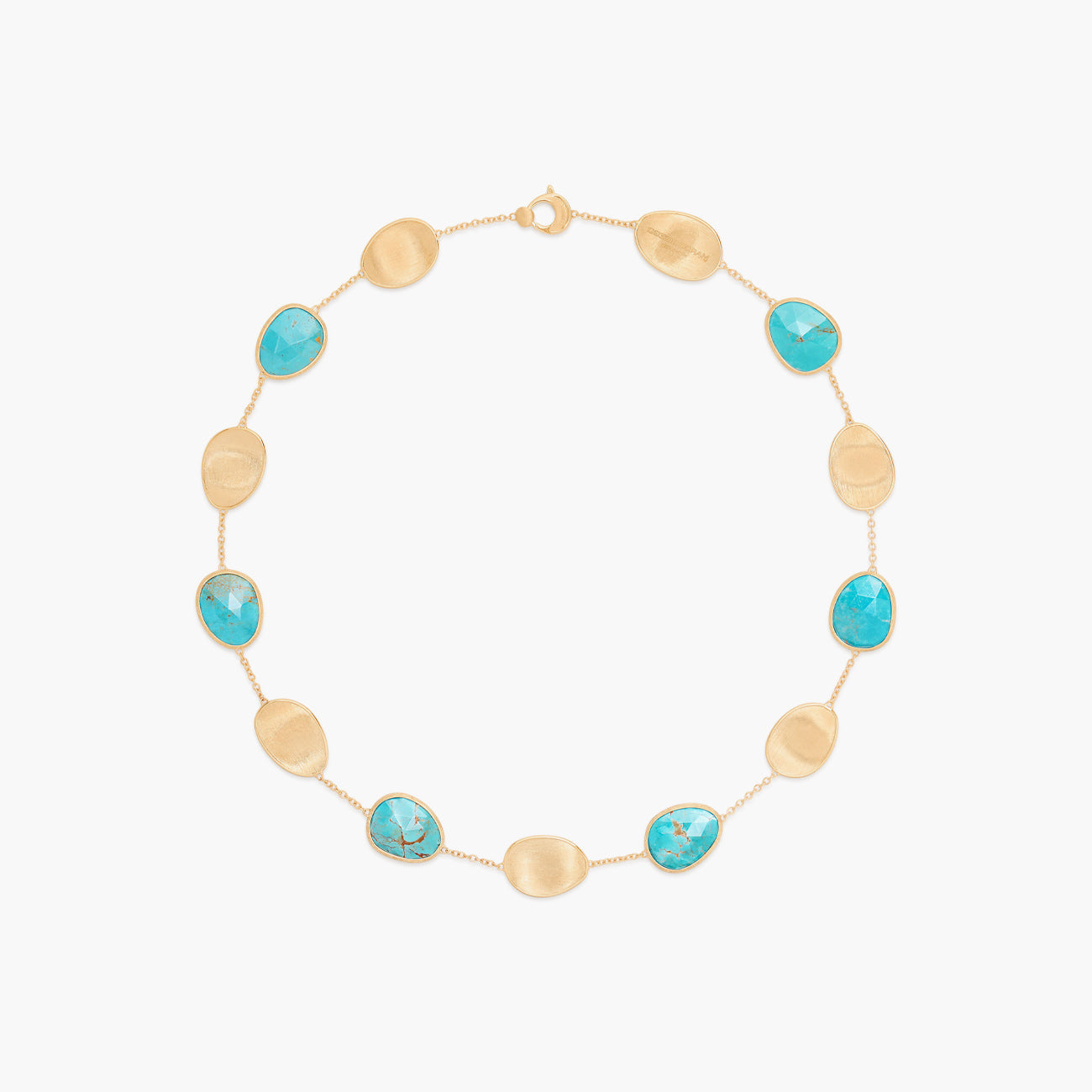 Marco Bicego Lunaria Turquoise Collar Necklace
