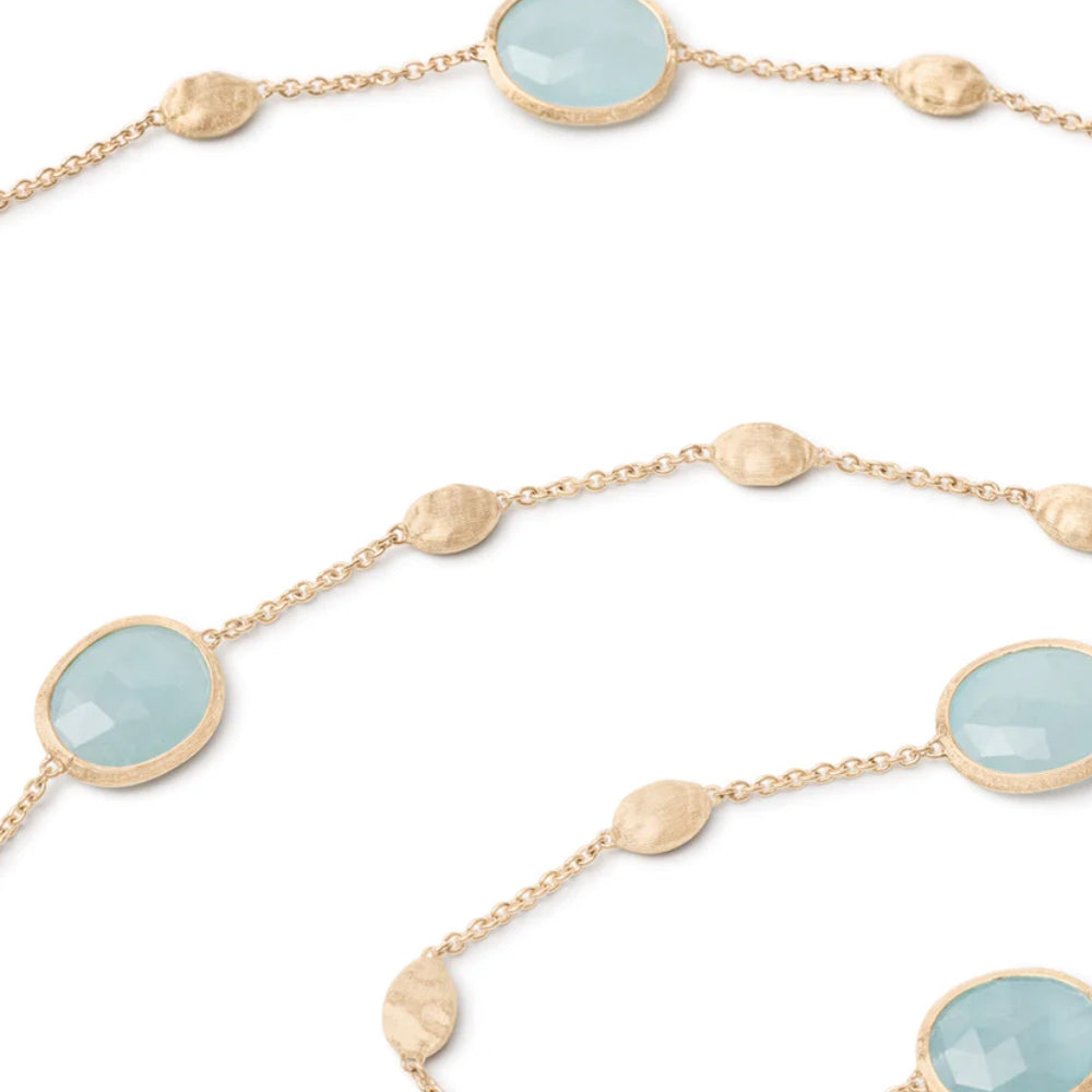 Marco Bicego Siviglia Aquamarine Long Necklace