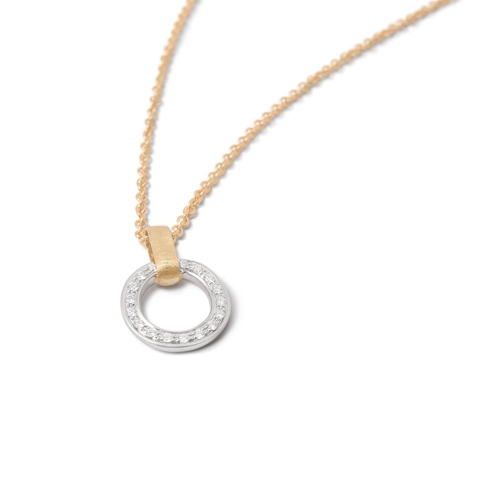 Marco Bicego Jaipur Link Gold Necklace with Diamonds