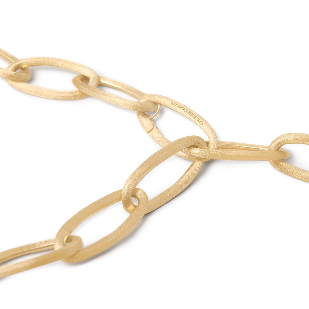 Marco Bicego Jaipur Link 18K Yellow Gold Chain Link Necklace