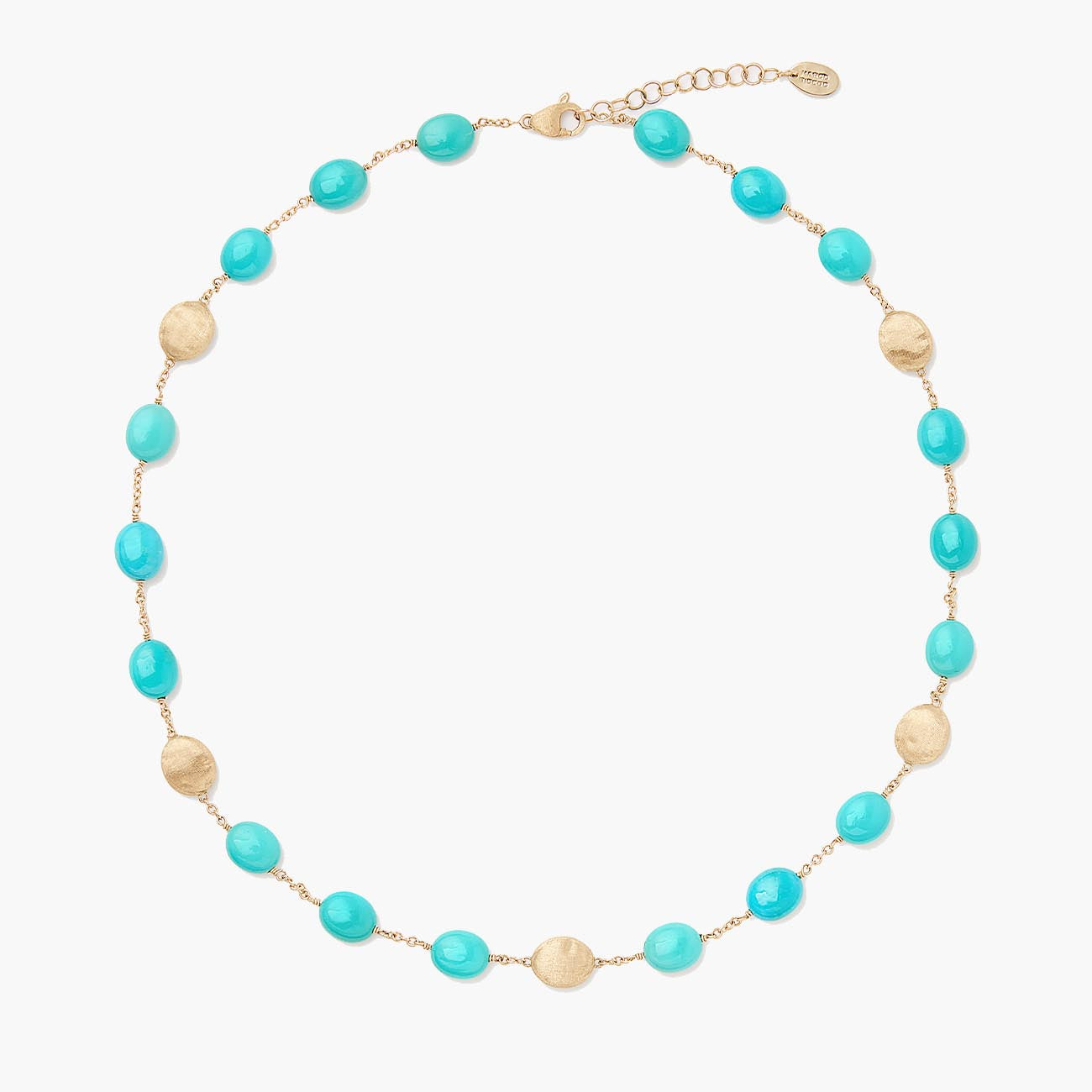 Marco Bicego Siviglia Turquoise and Gold Bead Necklace