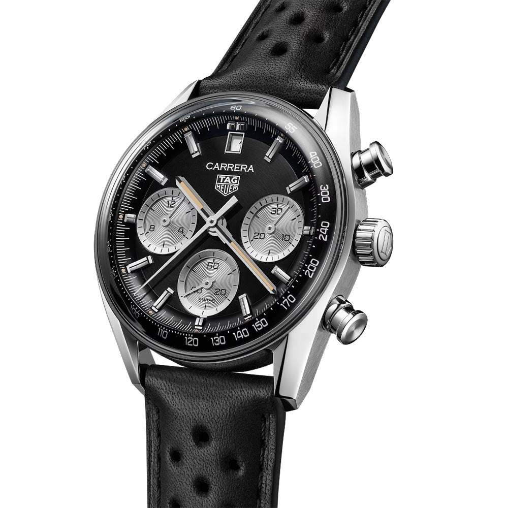 TAG HEUER Black Carrera Chronograph - 39mm