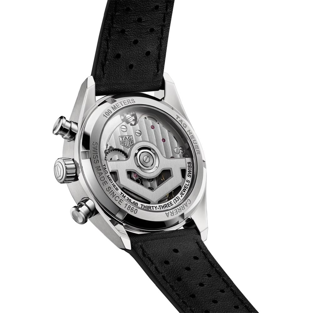 TAG HEUER Black Carrera Chronograph - 39mm