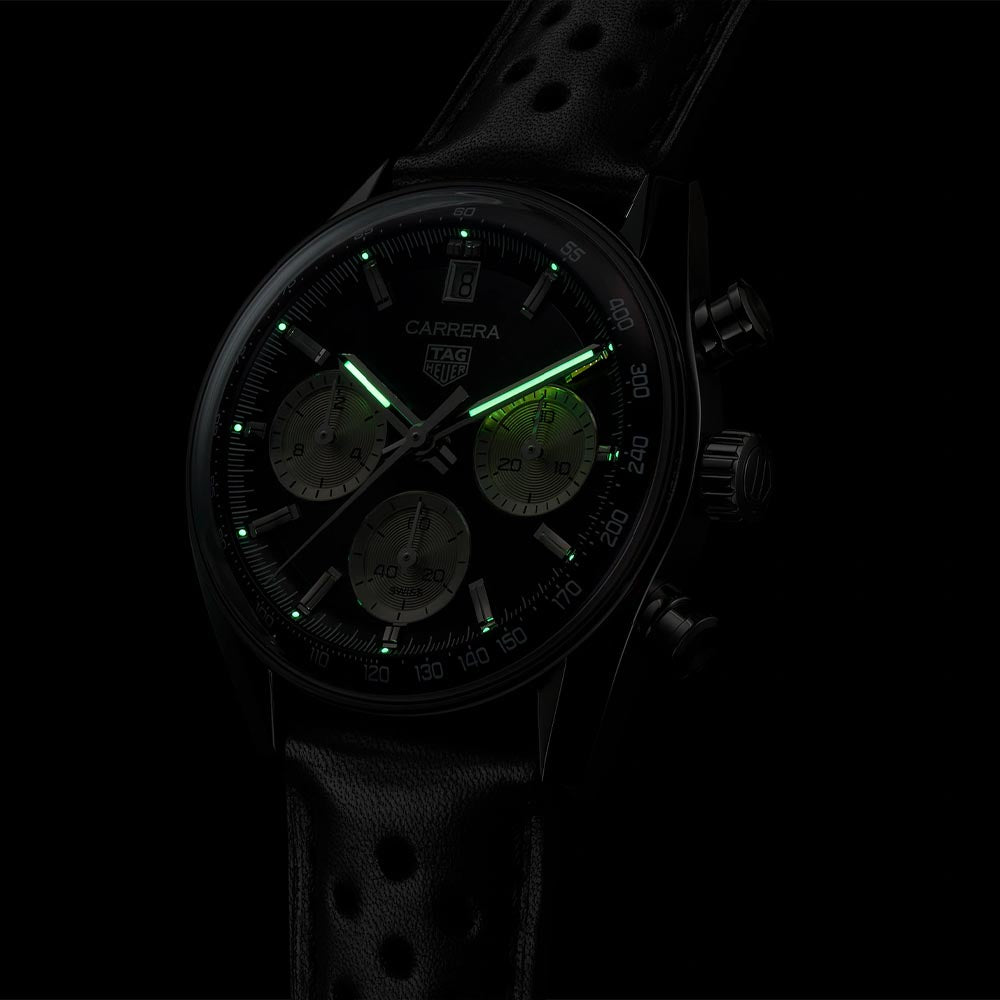 TAG HEUER Black Carrera Chronograph - 39mm