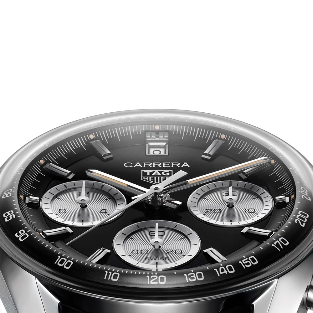 TAG HEUER Black Carrera Chronograph - 39mm