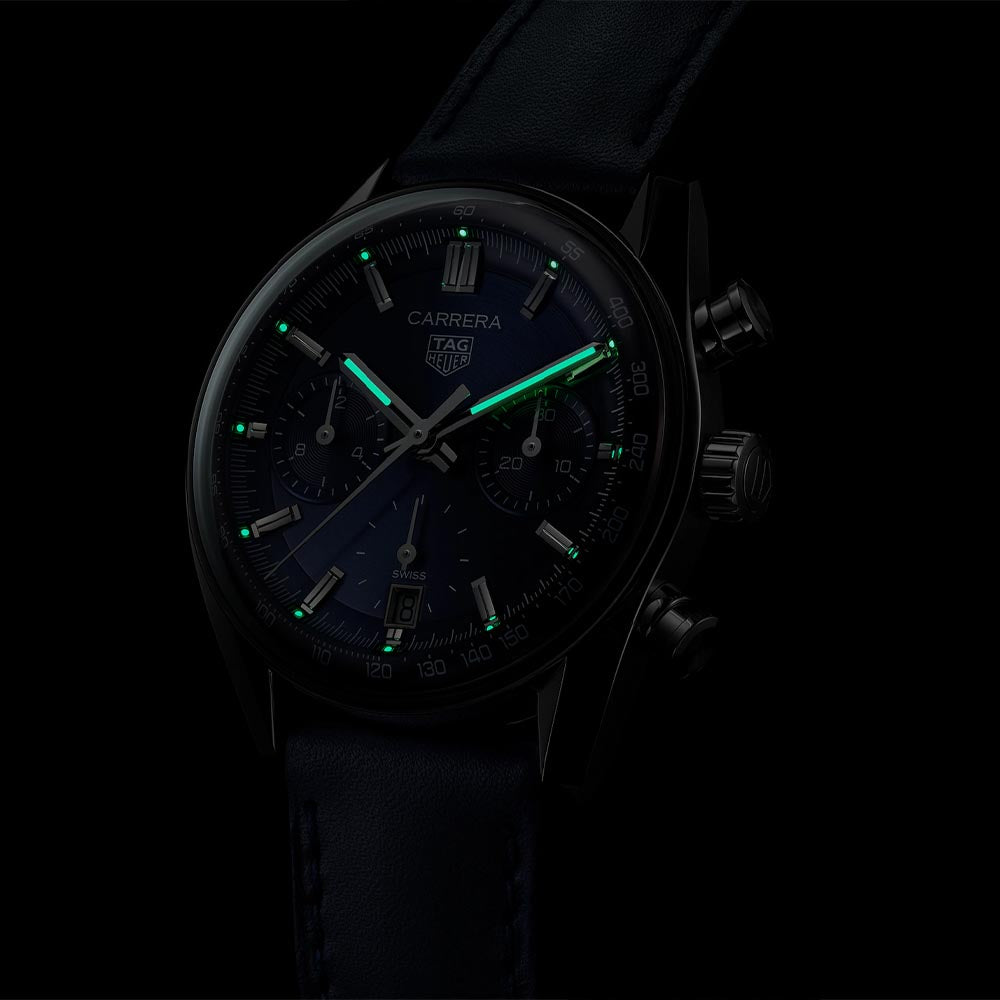 TAG HEUER Blue Carrera Chronograph - 39mm