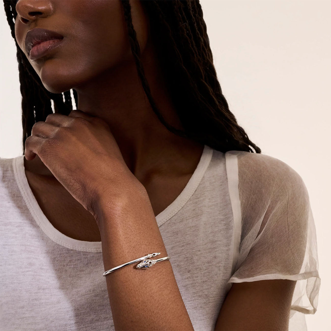 John Hardy Naga Cuff Slim Bracelet