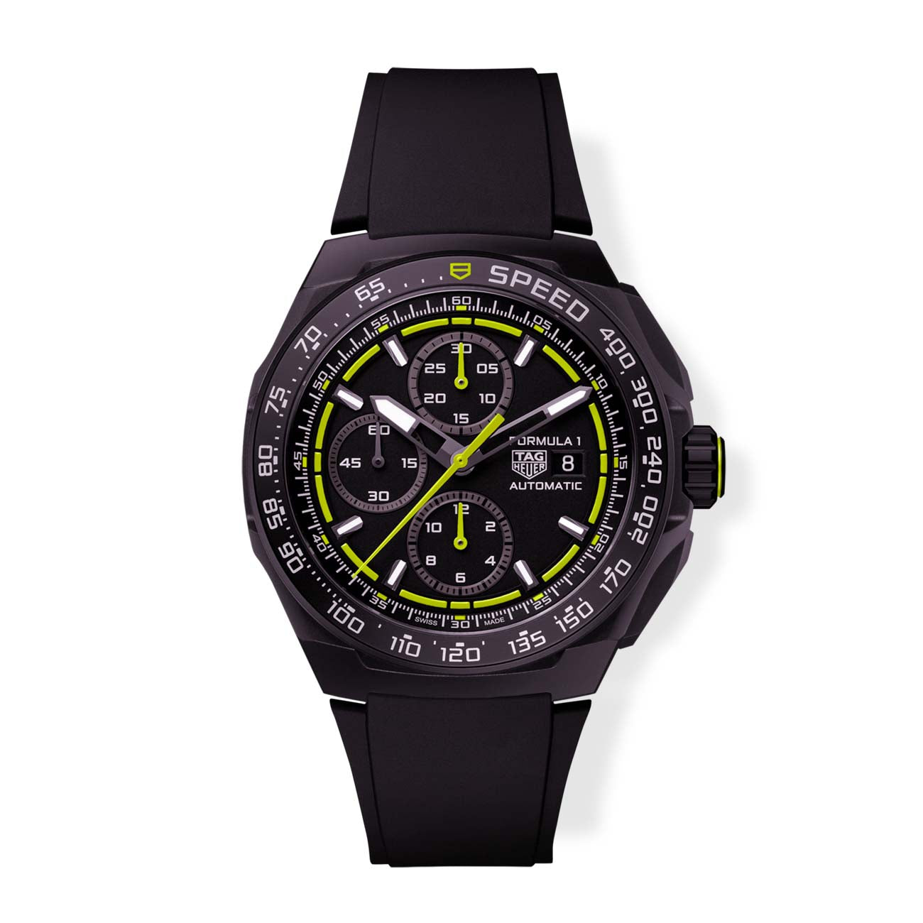Tag Heuer Formula 1 44mm Chronograph Black and Yellow Dial