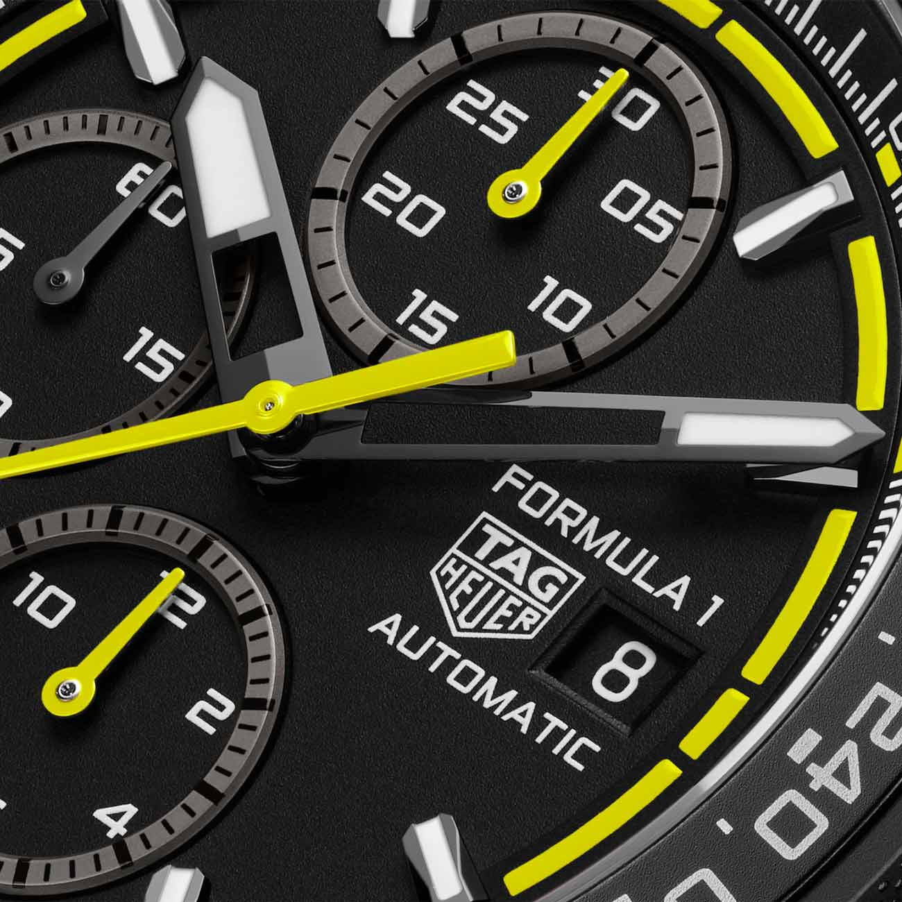 Tag Heuer Formula 1 44mm Chronograph Black and Yellow Dial