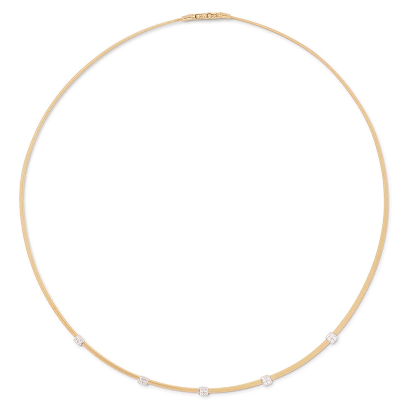 Marco Bicego Masai 5 Pavè Collar Necklace