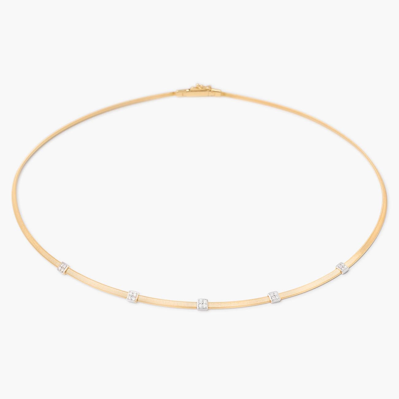 Marco Bicego Masai 5 Pavè Collar Necklace