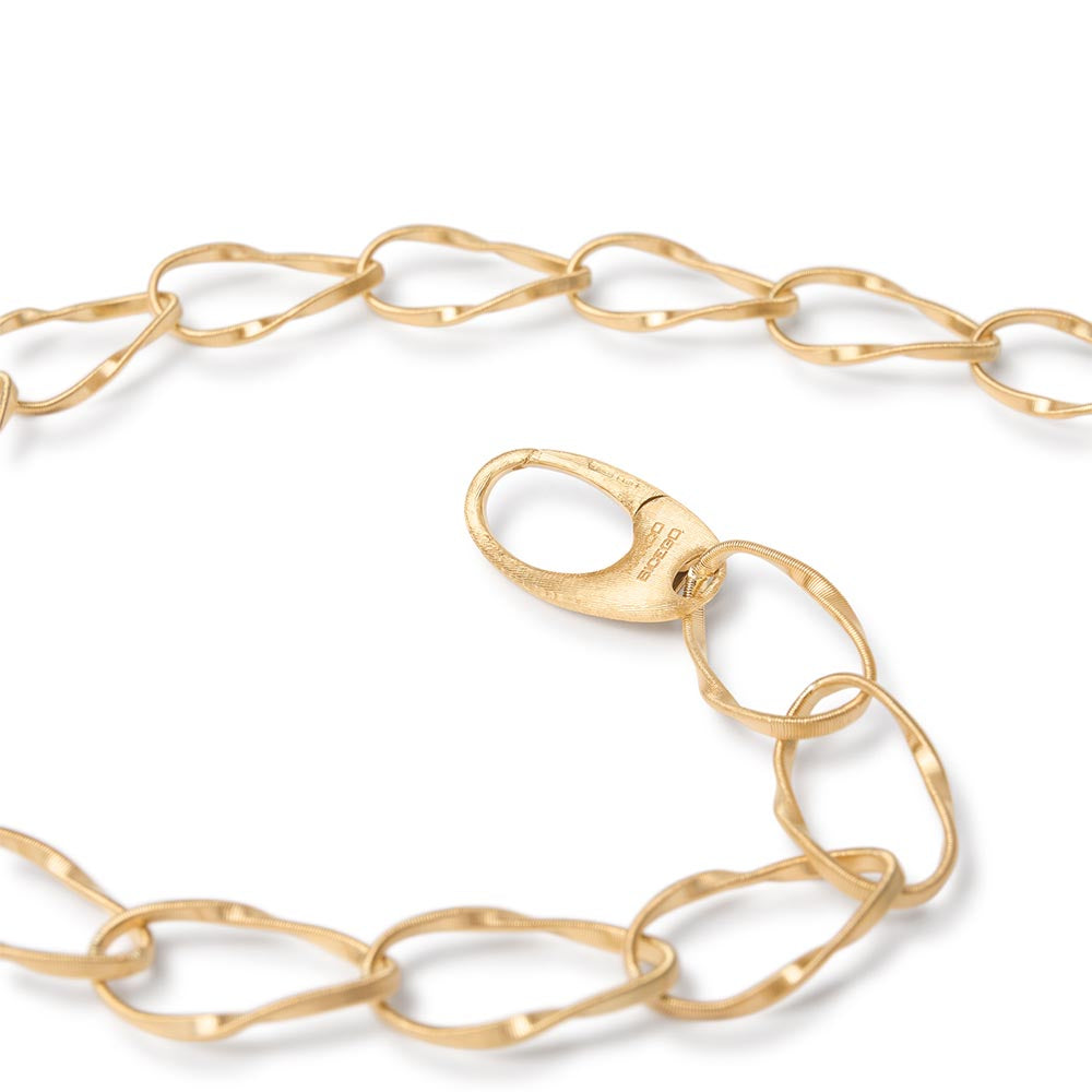 Marco Bicego Marrakech Onde Gold Link Infinity Necklace