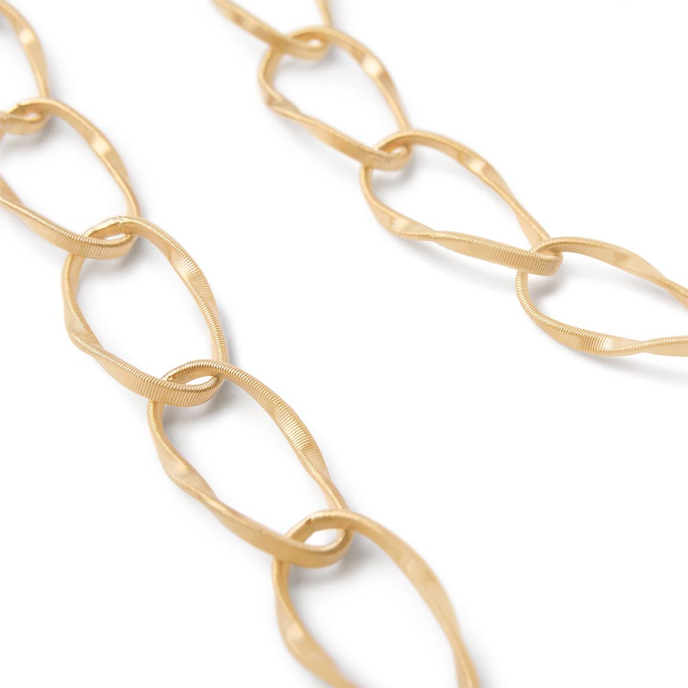 Marco Bicego Marrakech Onde Long Gold Link Necklace